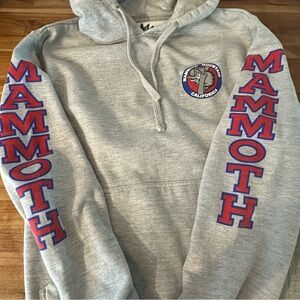 Mammoth Mountain California Gray Hooded Sweatshirt